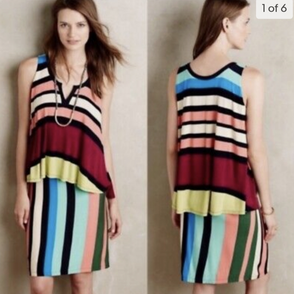 Anthropologie Maeve Davina dress